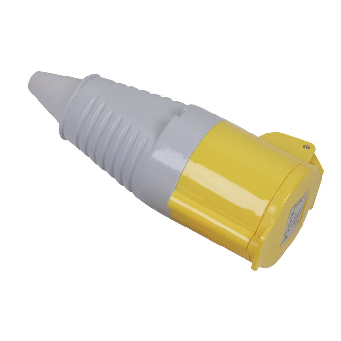 Sealey - WC11016 Yellow Socket 110V 16A Lighting & Power Sealey - Sparks Warehouse