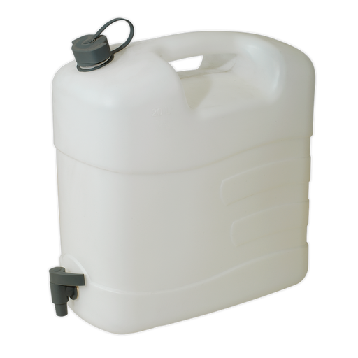 Sealey - WC20T Fluid Container 20ltr with Tap Lubrication Sealey - Sparks Warehouse