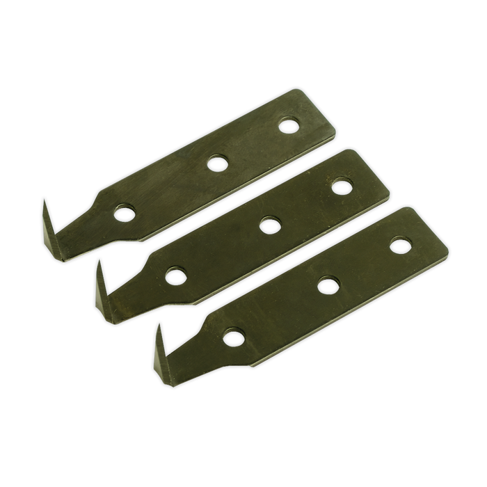 Sealey - WK02001 Windscreen Removal Tool Blade 18mm Pack of 3 Vehicle Service Tools Sealey - Sparks Warehouse