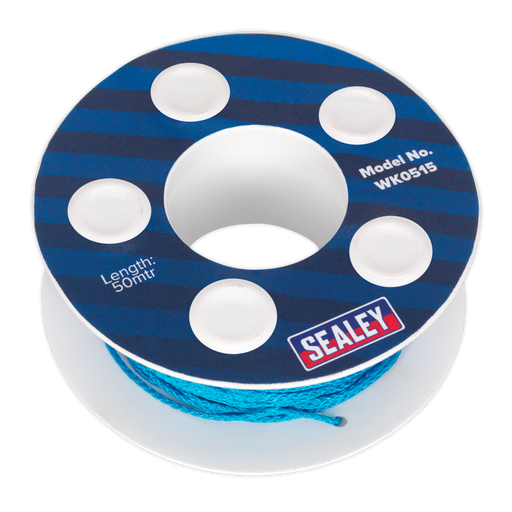 Sealey - WK0515 Windscreen Cutting Wire 50m - Nylon Vehicle Service Tools Sealey - Sparks Warehouse