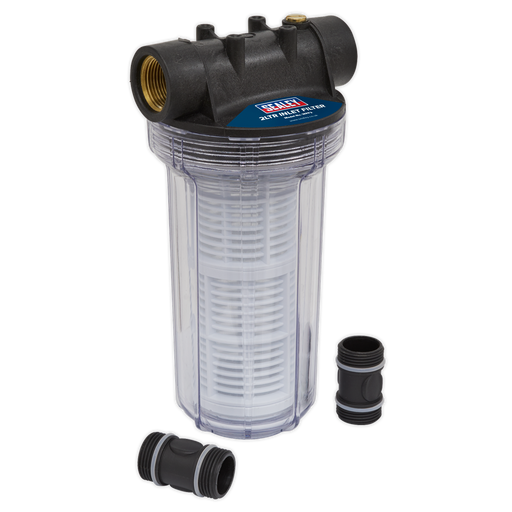 Sealey - WPF2 Inlet Filter for Surface Mounting Pumps 2L Janitorial, Material Handling & Leisure Sealey - Sparks Warehouse