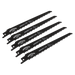 Sealey - WRS3021/150 Reciprocating Saw Blade 150mm 6tpi - Pack of 5 Consumables Sealey - Sparks Warehouse