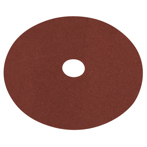 Sealey - Fibre Backed Disc Ø115mm - 60Grit Pack of 25 Consumables Sealey - Sparks Warehouse