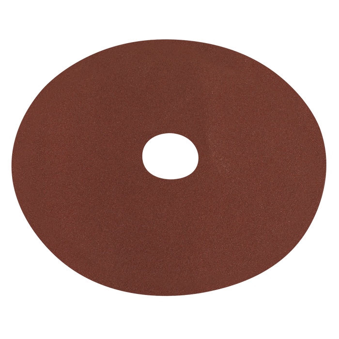 Sealey - WSD580 Fibre Backed Disc Ø125mm - 80Grit Pack of 25 Consumables Sealey - Sparks Warehouse