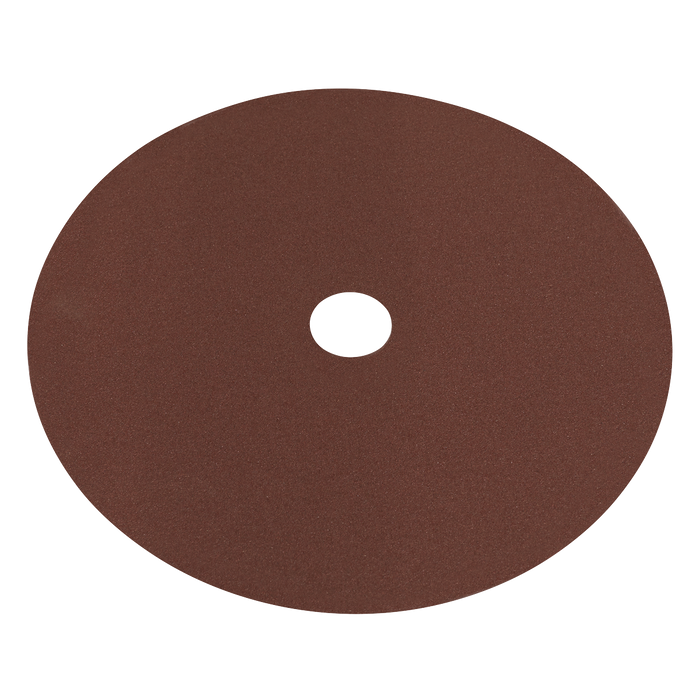 Sealey - WSD7100 Fibre Backed Disc Ø175mm - 100Grit Pack of 25 Consumables Sealey - Sparks Warehouse