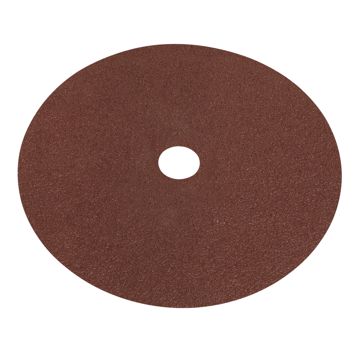 Sealey - WSD736 Fibre Backed Disc Ø175mm - 36Grit Pack of 25 Consumables Sealey - Sparks Warehouse
