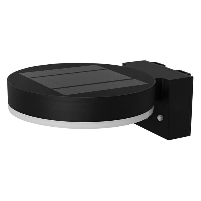 Ledvance ENDURA Style Solar Wall Sensor Single Circle 6W Black