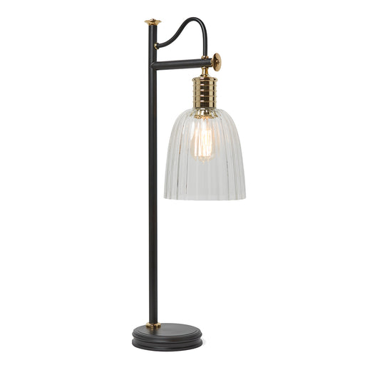 Elstead - DOUILLE/TL BPB Douille 1 Light Table Lamp - Black/Polished Brass - Elstead - Sparks Warehouse