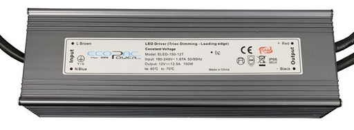 ELED-150-24T - Ecopac Constant Voltage LED Driver ELED-150-24T 150W 24V LED Driver Easy Control Gear - Easy Control Gear