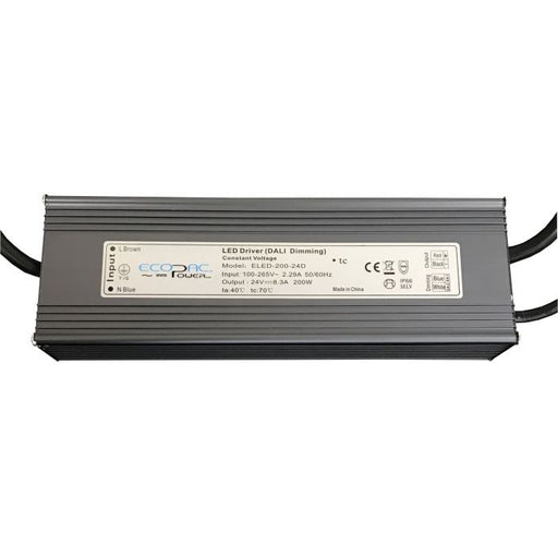 ELED-200-12D - Ecopac Constant Voltage DALI Dimmable LED Driver ELED-200-12D 200W 12V LED Driver Easy Control Gear - Easy Control Gear