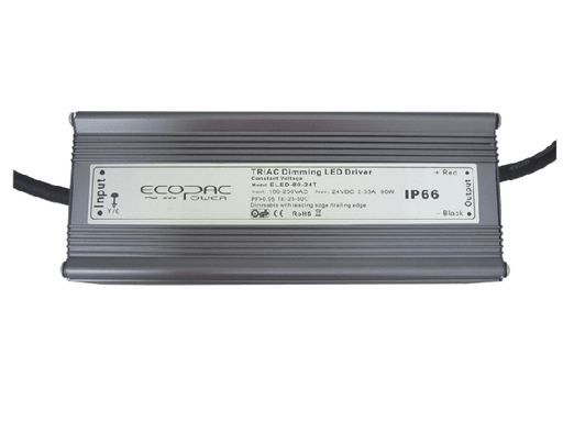 ELED-80-24T - Ecopac Constant Voltage LED Driver ELED-80-24T 80W 24V LED Driver Easy Control Gear - Easy Control Gear