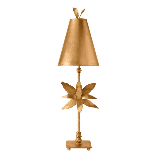 Elstead - FB/AZALEA/TL GD Azalea 1 Light Table Lamp - Gold Leaf - Elstead - Sparks Warehouse
