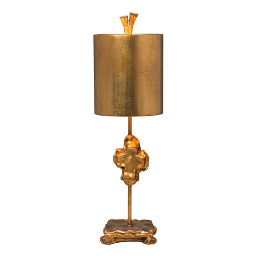 Elstead - FB/CROSS/TL GD Cross 1 Light Table Lamp - Gold Leaf - Elstead - Sparks Warehouse