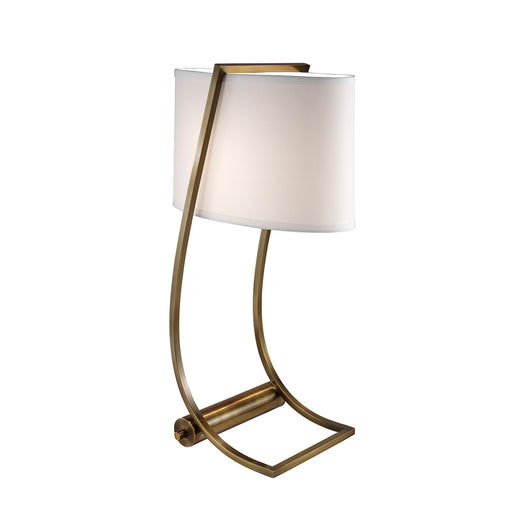 Elstead - FE/LEX TL BB Lex 1 Light Table Lamp - Bali Brass - Elstead - Sparks Warehouse