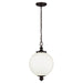 Elstead - FE/PARKMAN/PL OB Parkman 1 Light Large Pendant - Oil Rubbed Bronze - Elstead - Sparks Warehouse