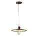 Elstead - FE/URBANRWL/P/E Urban Renewal  1 Light Pendant - Astral Bronze - Elstead - Sparks Warehouse