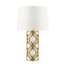 Elstead - GN/ARABELLA/TL/G Arabella 1 Light Table Lamp - Distressed Gold - Elstead - Sparks Warehouse