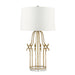 Elstead - GN/STELLA/TL GD Stella 1 Light Table Lamp - Distressed Gold - Elstead - Sparks Warehouse