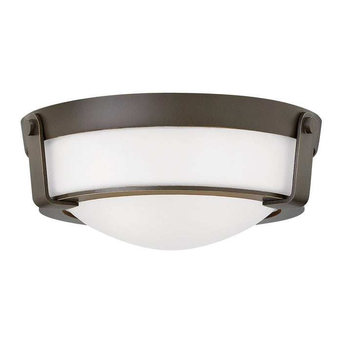 Elstead - HK/HATHAWAY/F/SB Hathaway 2 Light Small Flush Mount - Olde Bronze - Elstead - Sparks Warehouse