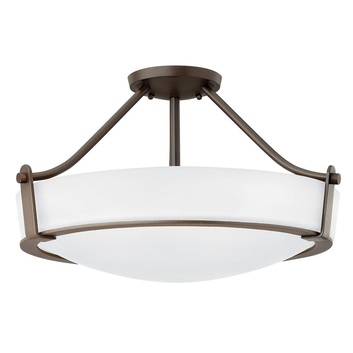 Elstead - HK/HATHAWAY/SFMB Hathaway 2 Light Medium Semi-flush - Olde Bronze - Elstead - Sparks Warehouse