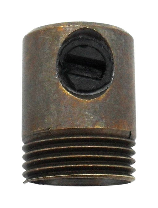 05892 - Cordgrip Adaptor with Side Screw Antique Brass Male 1/2" - Lampfix - Sparks Warehouse