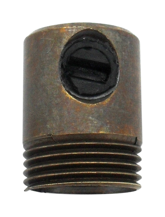 05892 - Cordgrip Adaptor with Side Screw Antique Brass Male 1/2" - Lampfix - Sparks Warehouse