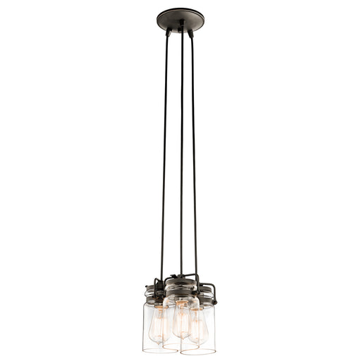 Elstead - KL/BRINLEY3 Brinley 3 Light Pendant - Olde Bronze - Elstead - Sparks Warehouse