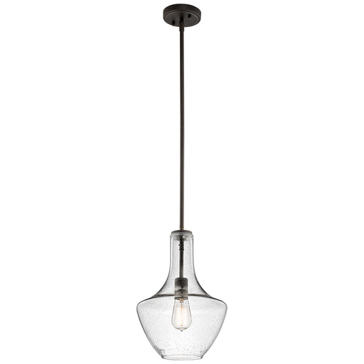 Elstead - KL/EVERLY/P/S OZ Everly 1 Light Small Pendant - Olde Bronze - Elstead - Sparks Warehouse