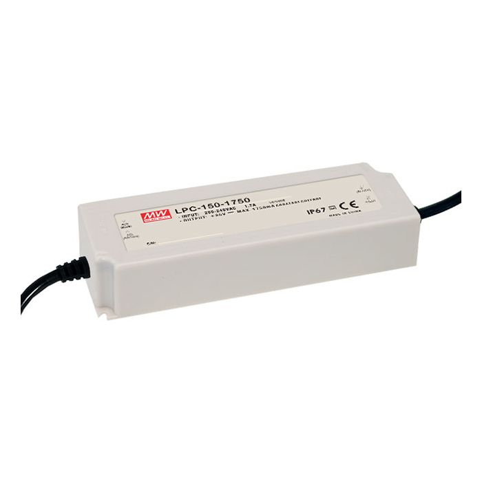 LPC-150-3150 - Mean Well LED Driver LPC-150-3150 Series 3150mA 151.2W LED Driver Meanwell - Easy Control Gear