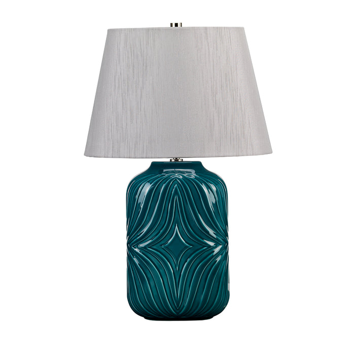 Elstead - MUSE/TL TURQSE Muse 1 Light Table Lamp - Turqse - Elstead - Sparks Warehouse