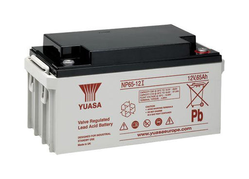 YUASA NP65-12 - BATTERY, LEAD-ACID 12V 65AH Batteries YUASA - Sparks Warehouse
