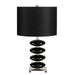 Elstead - ONYX/TL BLK Onyx 1 Light Table Lamp - Black - Elstead - Sparks Warehouse