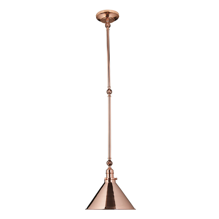 Elstead - PV/GWP CPR Provence 1 Light Wall Light/Pendant - Polished Copper - Elstead - Sparks Warehouse