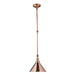 Elstead - PV/GWP CPR Provence 1 Light Wall Light/Pendant - Polished Copper - Elstead - Sparks Warehouse