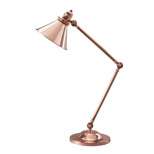 Elstead - PV/TL CPR Provence 1 Light Table Lamp - Polished Copper - Elstead - Sparks Warehouse