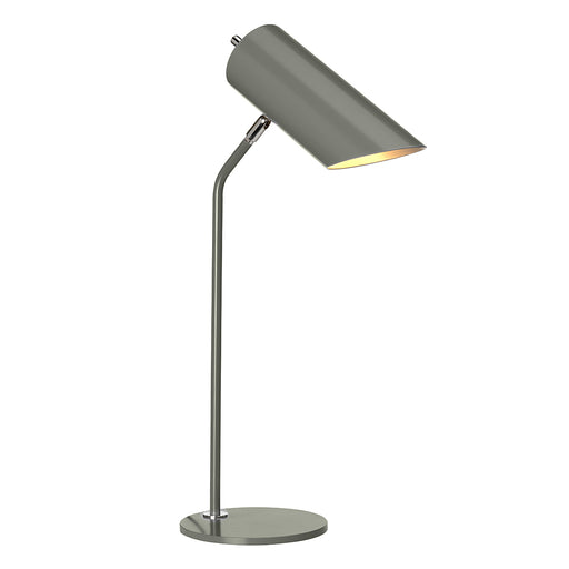 Elstead - QUINTO/TL GPN Quinto 1 Light Table Lamp - Dark Grey Polished Nickel - Elstead - Sparks Warehouse